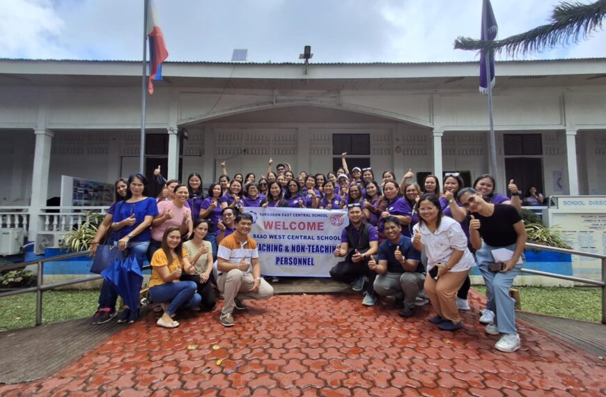 Bridging Divisions: Baao West and Sorsogon East Central Schools Unite for Gender-Responsive Education
