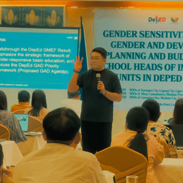 Sorsogon City IU School Heads Join Region V’s Gender Sensitivity Training for 2025