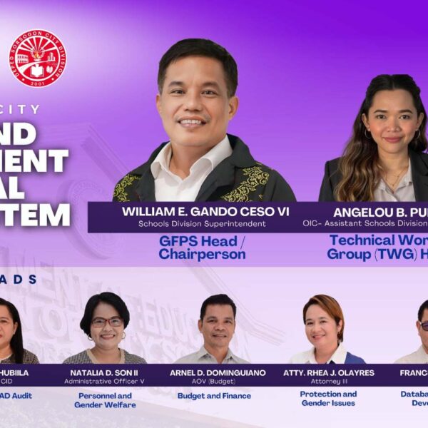 DepEd Sorsogon City Reconstitutes Gender and Development Focal Point System